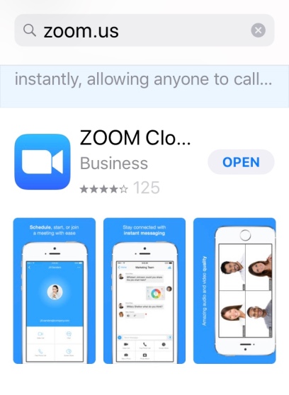 ZOOM Conference Call